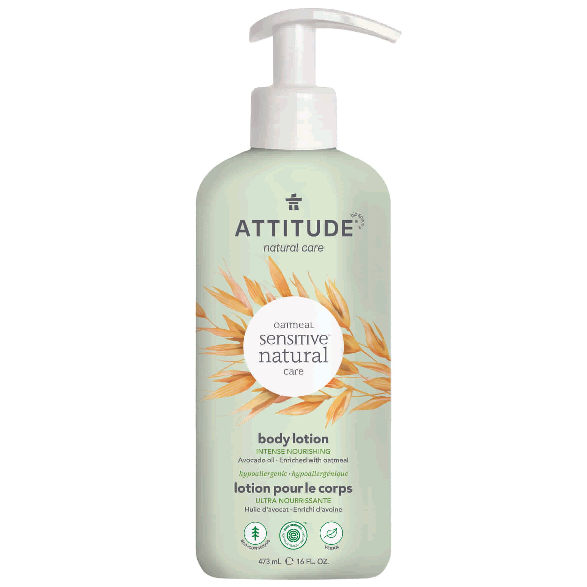 ATTITUDE Sensitive skin Intense Nourishing Body Lotion Avocado oil _en?_main?