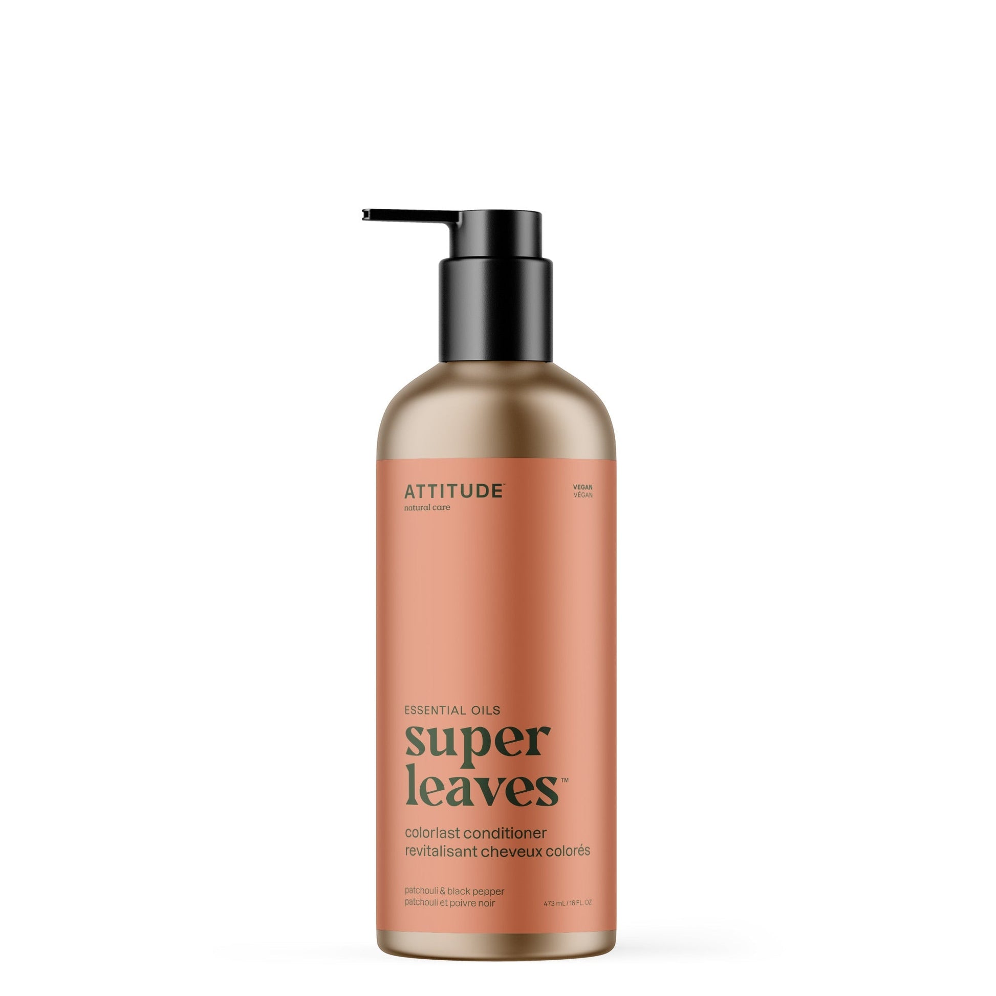 ATTITUDE Super Leaves Essential oils conditioner colorlast Patchouli and black pepper 19113-btob_en?_main? 473mL