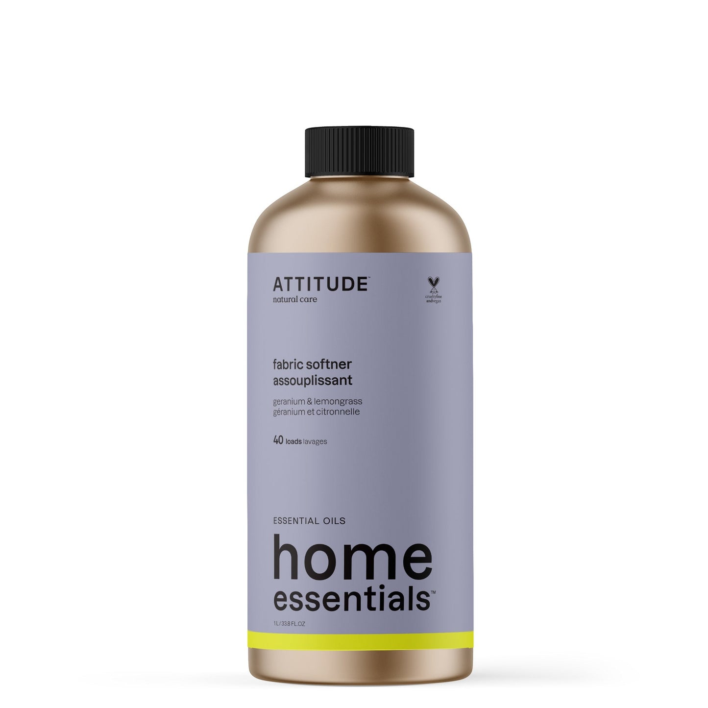 ATTITUDE Home Essentials Essential oils Fabric Softener 19218-btob_en?_main? Geranium & Lemongrass 33.8 FL. OZ.