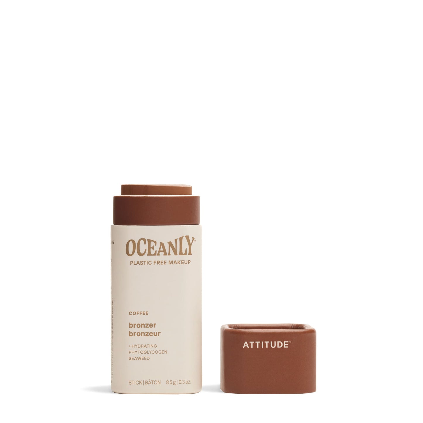 ATTITUDE Oceanly Bronzer Stick Coffee 0.42 OZ Unscented 16138_en?_main?