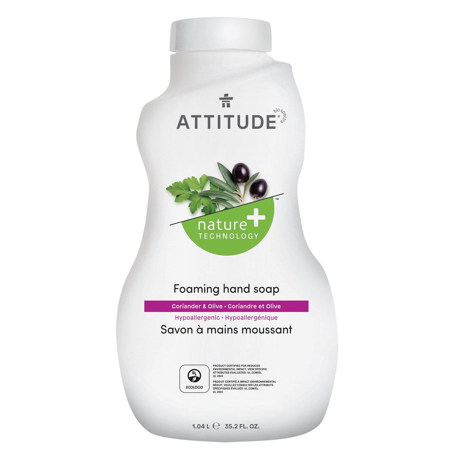 ATTITUDE  Coriander and Olive Foaming Hand Soap Refill   _en?_main?
