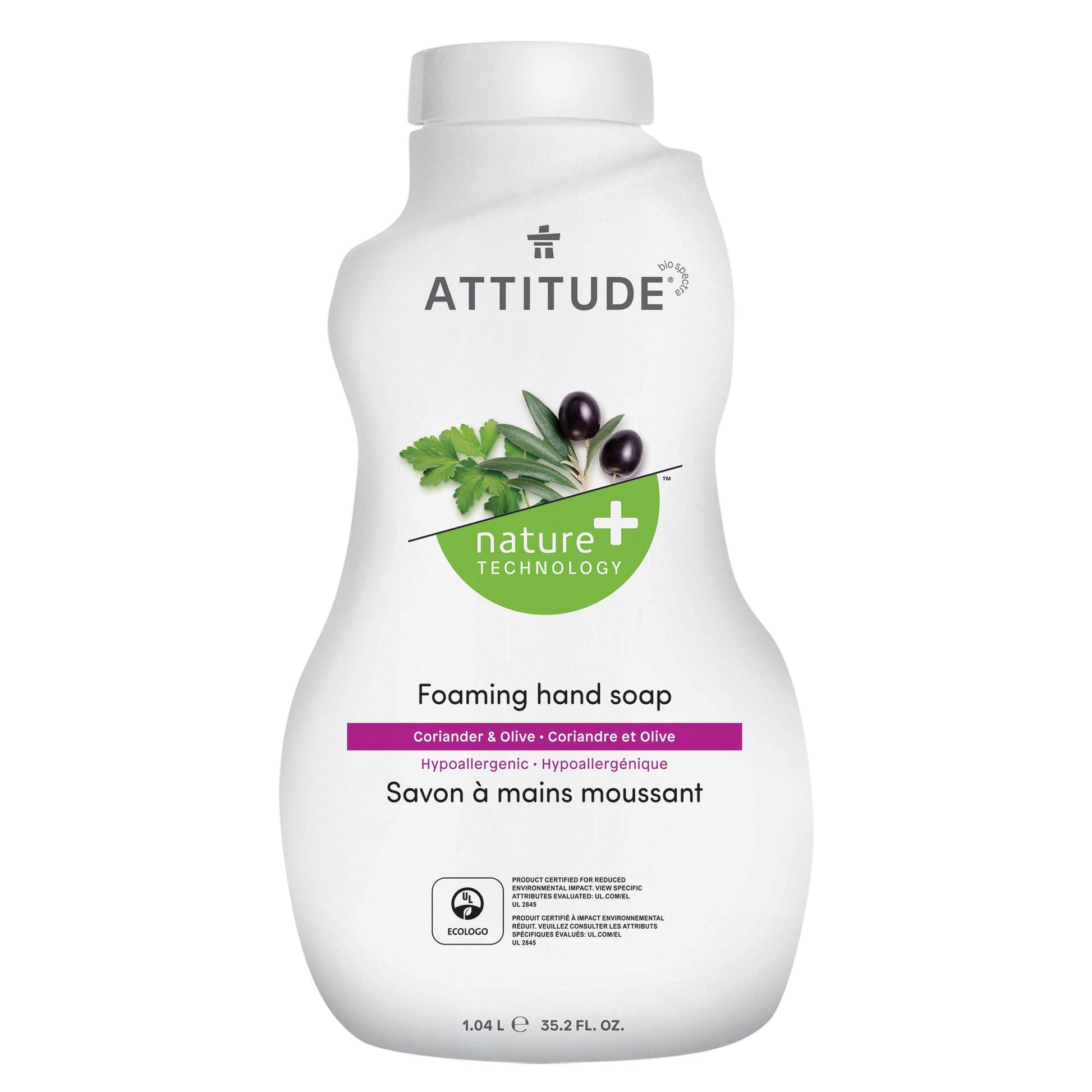 ATTITUDE  Coriander and Olive Foaming Hand Soap Refill   _en?_main?