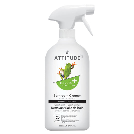 ATTITUDE Nature+ Bathroom Cleaner Unscented Bottle 27 FL. OZ. 10490 10490_en?_main? Unscented / Bottle 27 FL. OZ.