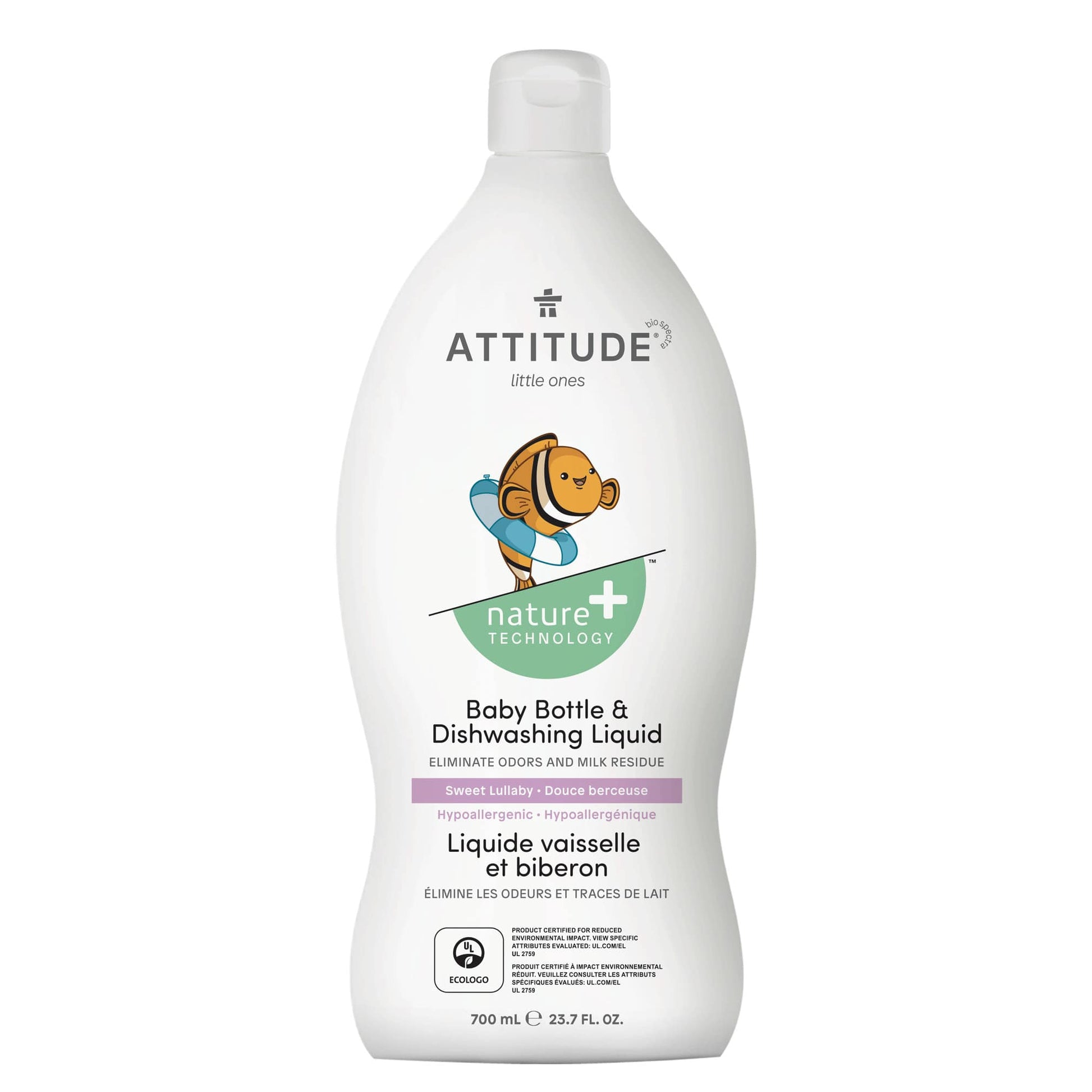  ATTITUDE Nature+ dishwashing liquid sweet lullaby hypoallergenic 13177_en?_main? Sweet Lullaby / 23.7 FL. OZ.