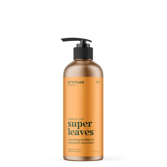 ATTITUDE Super Leaves Essential oil conditioner volumizing Petitgrain and jasmine 19111_en?_main? 16 FL. OZ.