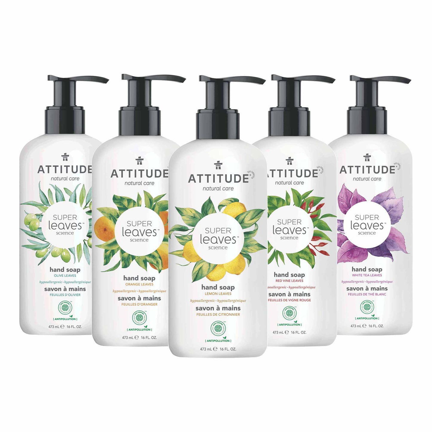     ATTITUDE bundle 5 liquid hand soap super leaves BDL_14092_en?_main?