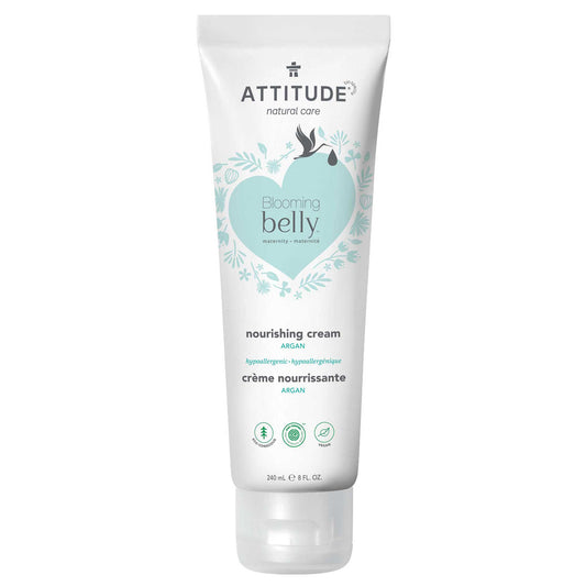 ATTITUDE Blooming belly™ Pregnancy Safe Body Cream Argan 18120_en?_main? 8 FL. OZ.