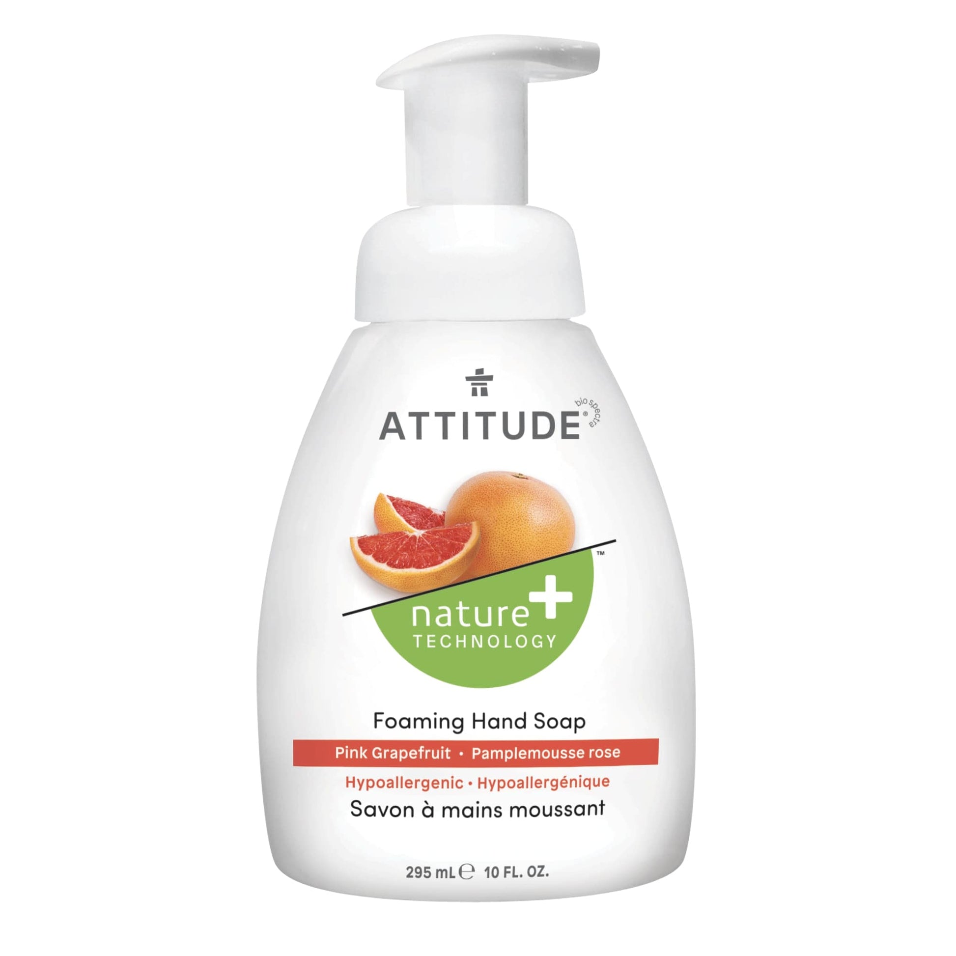 Natural Foaming Hand Soap : Pink Grapefruit ATTITUDE_en?_main? Pink Grapefruit