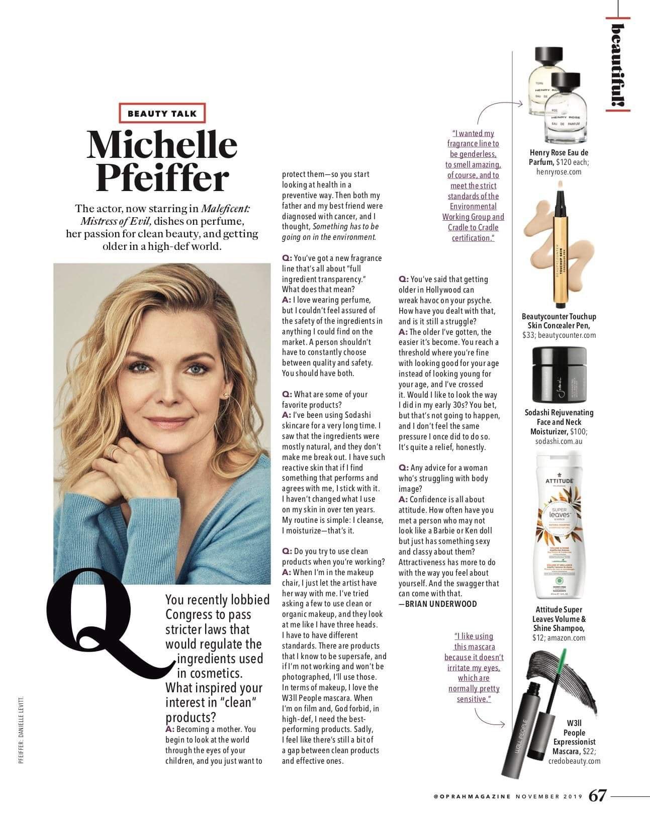 Michelle Pfeiffer favorite shampoo as Seen in O, The Oprah Magazine! Eco-Refill 2L 473 mL 946 mL general ALL_VARIANTS