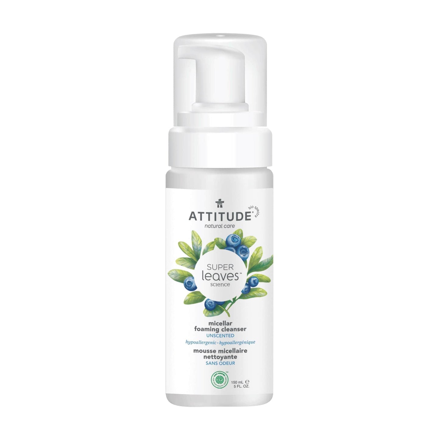 ATTITUDE Micellar foaming cleanser Unscented 14060_en?_main? Unscented