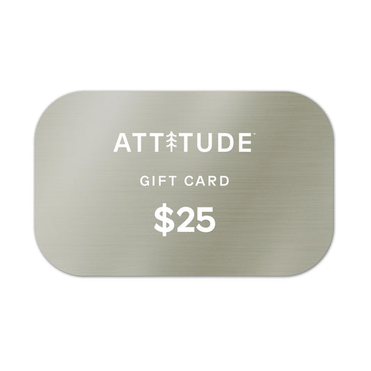 Gift card for ATTITUDE website, Selections $25.00 _en? _main? $25.00