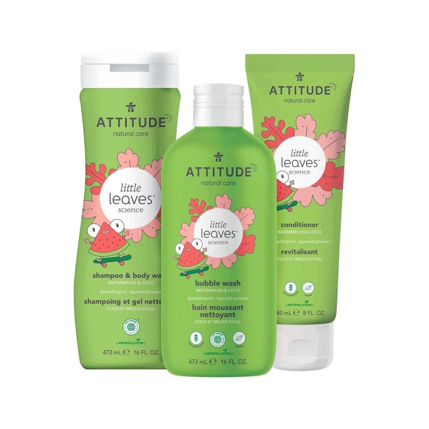 ATTITUDE kids bath essentials bundle watermelon and coco BDL_18317-11117-11017_en?_main?